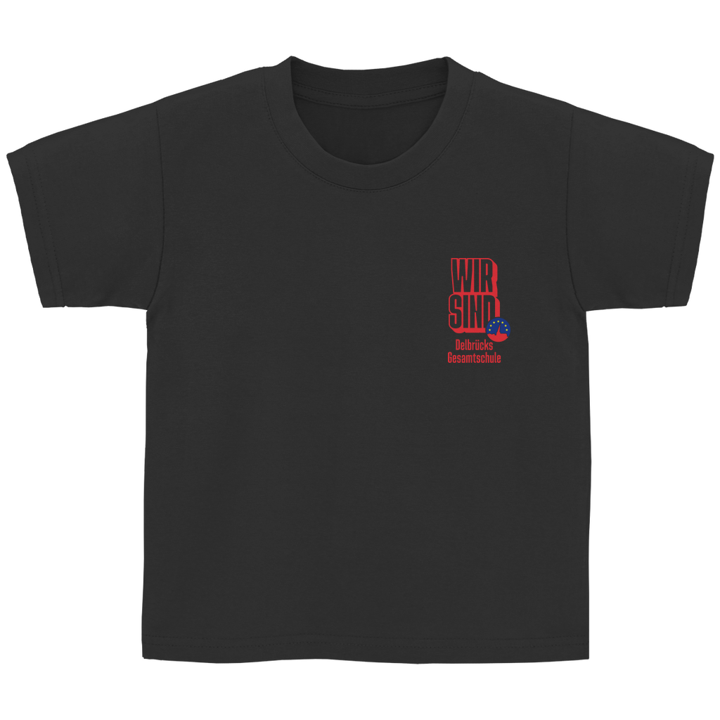 Kinder Basic T-Shirt "Europa Gesamtschule Delbrück"