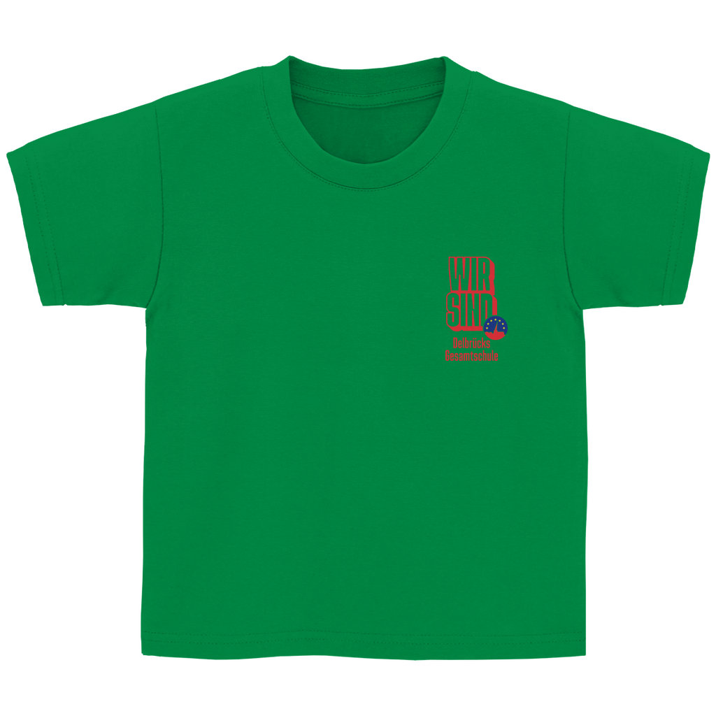 Kinder Basic T-Shirt "Europa Gesamtschule Delbrück"