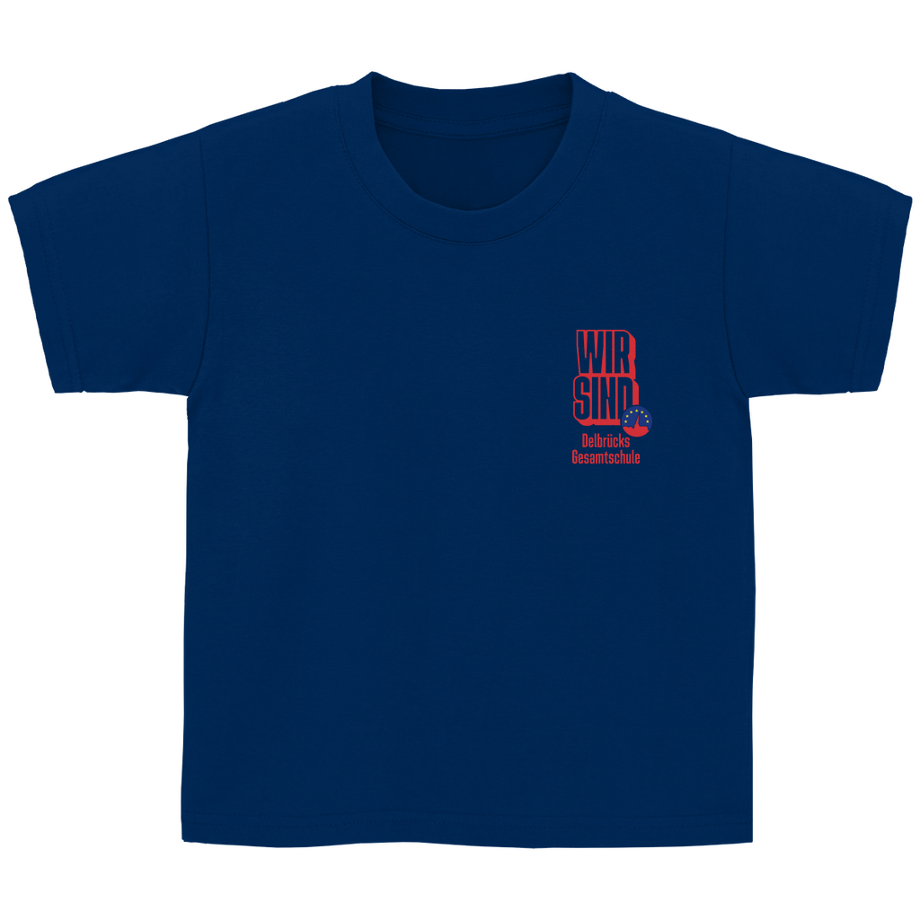 Kinder Basic T-Shirt "Europa Gesamtschule Delbrück"