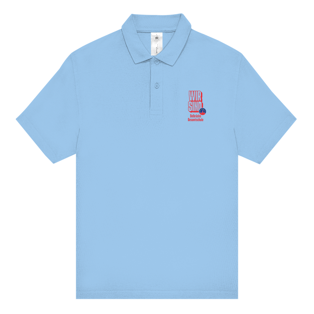 Poloshirt "Europa Gesamtschule Delbrück"
