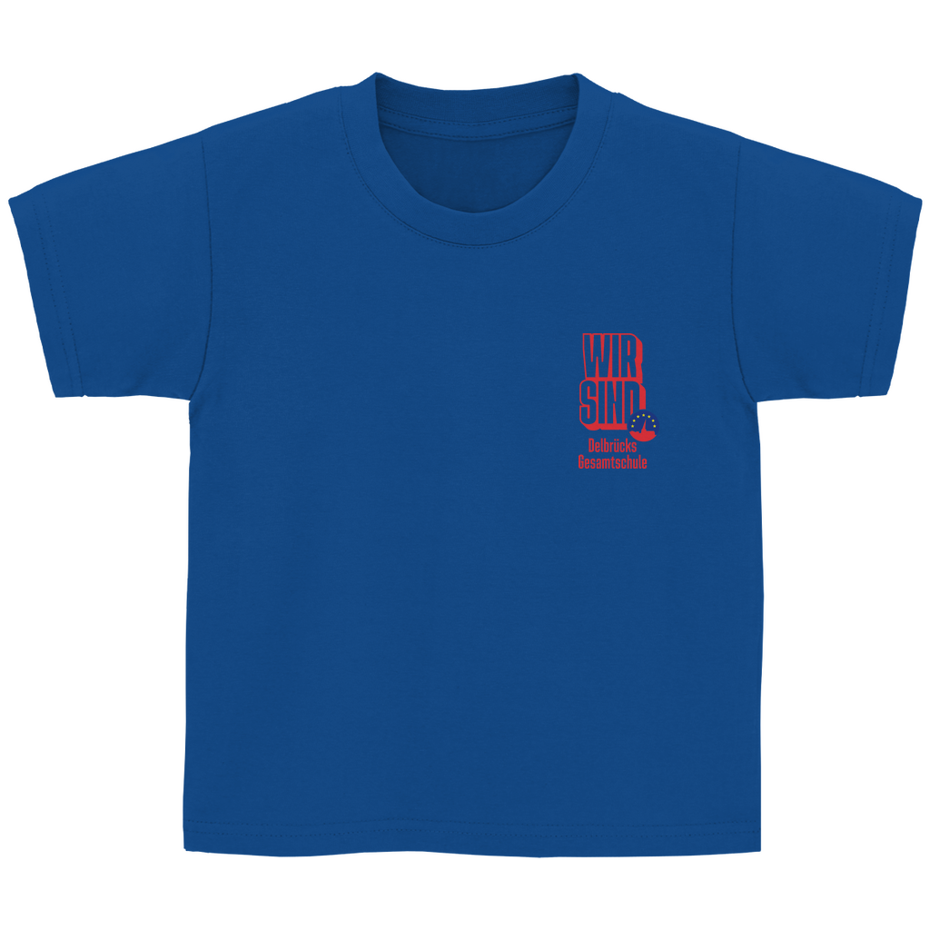 Kinder Basic T-Shirt "Europa Gesamtschule Delbrück"